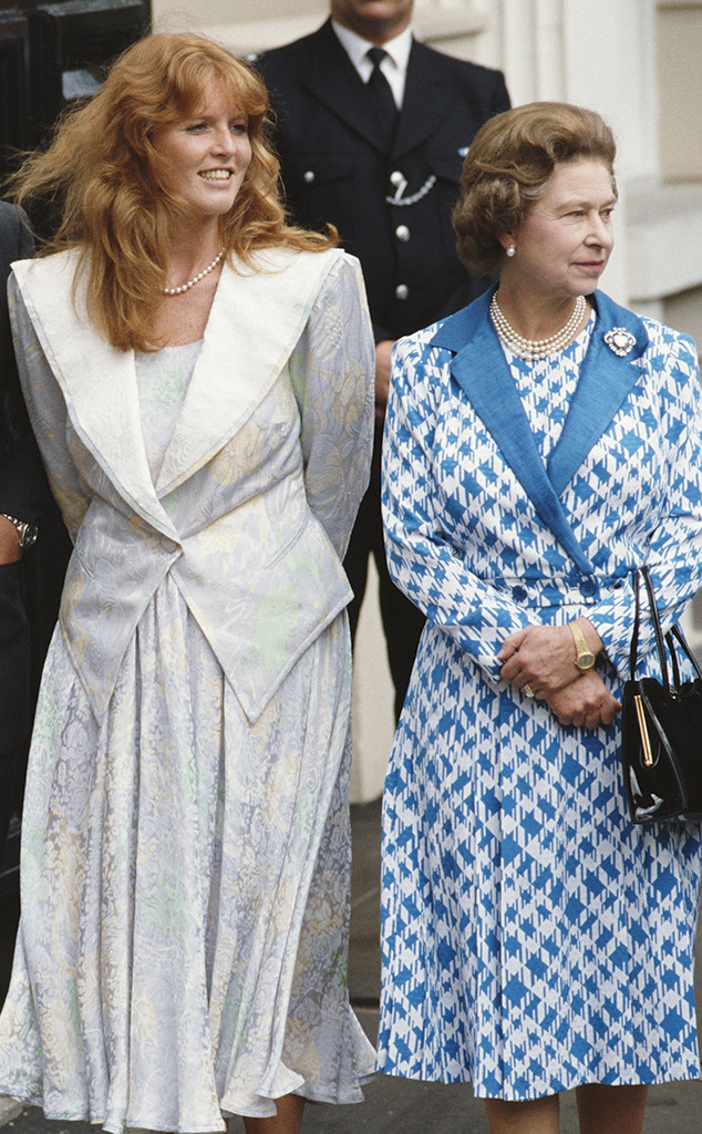 Duchess Sarah Ferguson, Queen Elizabeth II Duchess Sarah Ferguson, Queen Elizabeth II